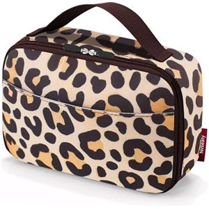 Nvseaty Borsa Isolante Viaggio Diabete Insulina Medicinali Cosmetici Ospedale Allattamento Merenda Trekking Scuola Materna Frigo Portatile Compatta Organizzazione Multiuso - Leopardo