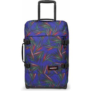 EASTPAK Valigia Eastpak Tranverz S Brize Palm Navy - Viaggi Leggeri