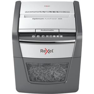 Rexel AutoFeed 45X Distruggidocumenti Taglio Incrociato 45 Fogli 20L P-4