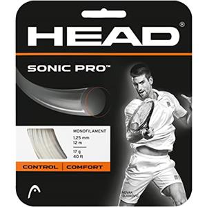 HEAD Set Sonic PRO, Racchetta da Tennis Unisex Adulto, White, 17