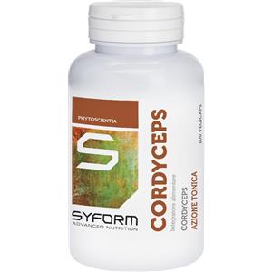 SYFORM Cordyceps 100 Capsule - Integratore Energetico e Immunitario con Cordyceps sinensis