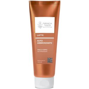 Unifarco Latte Autoabbronzante 125 ml - Idratante per Viso e Corpo, Abbronzatura Rapida e Naturale