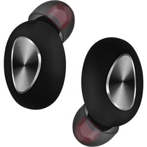 Vinabo Ttappi per Orecchie Antirumore, Protezione Dell'udito Riutilizzabile In Silicone, SNR 32 dB, Ideale oer il Sonno, La Concentrazione e le Persone Sensibili al Rumore - Nero, XS/S/M/L