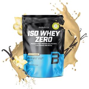 BioTechUSA Iso Whey Zero | Premium Whey Protein Isolate | Grass-Fed | Enzyme-Free | Sugar- and Gluten-free, 2.27 kg, Pistacchio
