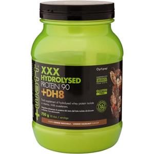 +Watt XXX Hydrolysed Protein 90 +DH8 - Integratore Proteico di Qualità Superiore con Vitamine - Gusto: Cookie Nocciola - Formato: 750 g