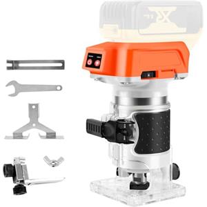 ConBlom Fresatrice Rifilatore per Dewalt Batteria da 20V, 800W Palmare Rifilatore per Legno, Senza batterie