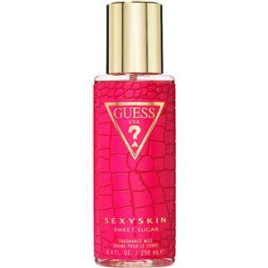 GUESS Sexy Skin Sweet Sugar - Acqua Profumata Spray 250 ml con note di bacche rosa, cristalli di zucchero e foglie di vaniglia