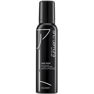 Shu Uemura Kaze Wave Mousse 150 ml - Mousse per Ricci e Onde con Tenuta Flessibile e Protezione dal Calore