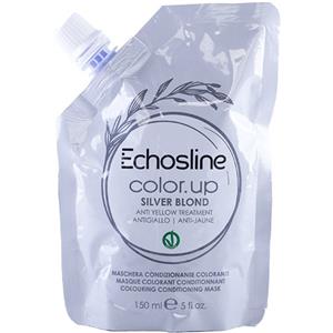 Echosline Color Up Vegan Maschera Condizionante Colorante Antigiallo 150 ml con Burro di Karitè