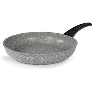 FLONAL DUIPD2830 DUIPD2830 Padella a induzione Dura Ø 28 cm, Alluminio, Effetto Pietra