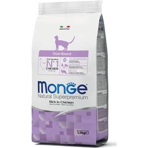 MONGE NATURAL STERILIZED POLLO 10KG Prezzo x 2 unità
