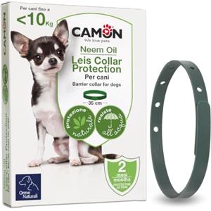 CAMON | Collare Olio di Neem per Cani di Taglia Piccola, 35cm, Protezione Naturale