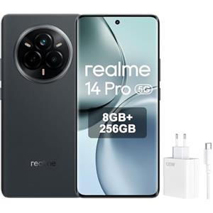 Realme 14 Pro 5G 8GB-256GB Grigio (Scamosciato Grey) Dual SIM