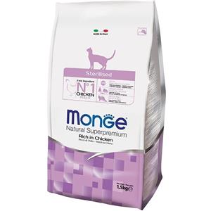Monge Sterilized Pollo - Monge Natural Superpremium Secco Gatto 10 Kg