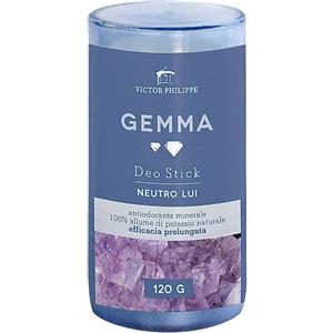 Victor Philippe Gemma Deodorante Stick Neutro Lui 120g - Controllo della Sudorazione e Odori Sgradevoli