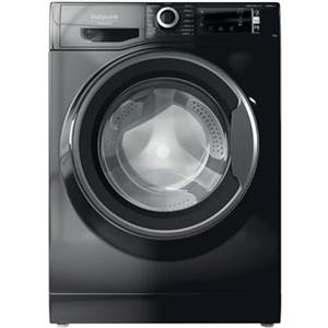 Hotpoint Ariston Lavatrice a libera installazione a carica frontale Hotpoint Ariston: 10,0 kg, NBT 108 BLACK IT