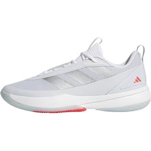adidas Front Court Shoes, Scarpe da Basket Unisex-Adulto, Halo Blue/Silver Met./Ftwr White, 43 1/3 EU