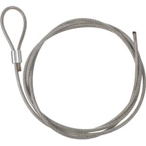 Mipcase Corda a Rete per Canestro da Basket in Cavo Rivestito Ganci in Alluminio, Accessorio per Reti da Basket Resistente all'Usura, Installazione Senza Attrezzi per Uso Interno Ed Esterno