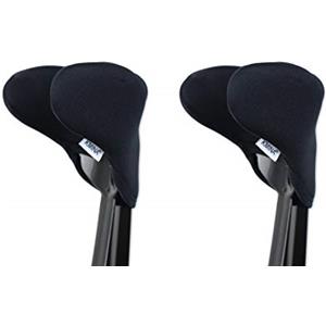 Kmina KMINA_F_C - Imbottitura per stampelle anti-sfregamento su gomito e avambraccio, confezione da 2 pezzi