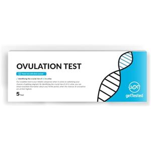 getTested Test di ovulazione (5 test) identificando l'aumento cruciale di LH nelle urine, è possibile ottenere informazioni essenziali sul periodo fertile.