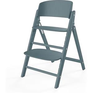 CYBEX Seggiolone CLICK & FOLD Gold, Cresce con il bambino, 3-99 anni, Può essere utilizzato dalla nascita attraverso accessori separati, Legno di faggio, Blu pietra