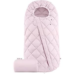 CYBEX Gold Sacco a Pelo Snøgga 2, Per Passeggini, Per Bambini da 6 Mesi a 3 Anni, TOG 4, Powdery Pink (Rosa)