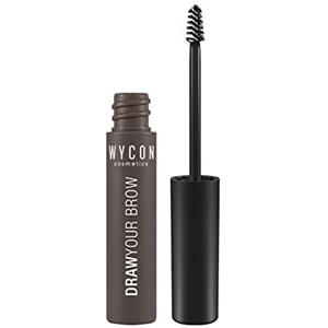 WYCON cosmetics EYEBROW DRAW YOUR BROW gel sopracciglia fissante (107 ASH BROWN)