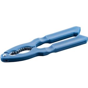 Fackelmann Schiaccianoci Essential - Due supporti per dadi per piccoli e grandi, blu scuro/argento