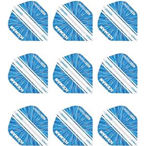RED DRAGON Hardcore Ionic Gerwyn Price Blue Burst - 3 set per confezione (totale 9 voli)