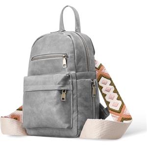 HUA ANGEL Borsa Da Petto Per Donna Multiuso Con 2 Cinghie Borsa a Tracolla sul Petto Vintage In Pelle Pu Zaino Monospalla Piccolo Per Viaggi Shopping Lavoro