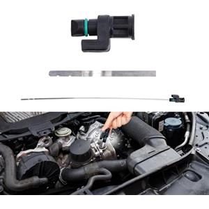 WINUERK Asta di Livello del Motore Dell'auto, Indicatore Dell'astina Dell'olio Motore OEM#31086-JA00A, Livello Dell'olio Che Misura L'asta di Livello Compatibile per Altima, Rogue