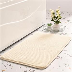 Haoh Tappeto Bagno Antiscivolo 40x60cm Tappetini da Bagno in Morbida Memory Foam Lavabili in Lavatrice Super Assorbente Adatto per Bagno,Cucina,Camera da letto,Soggiorno,Porta d'ingresso