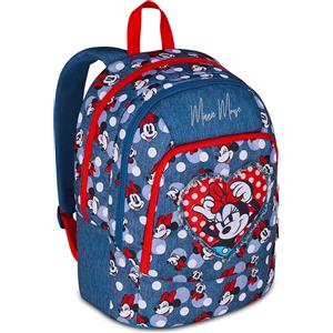 SEVEN Zaino Scuola Minnie Prettied Up - Doppio Scomparto, Schienale Preformato