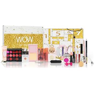 FantasyDay Set di Trucchi, FantasyDay Kit di Bellezza Cosmetici Kit per Occhi, Viso e Labbra - Natale Regalo Xmas Makeup Gift Set con Correttore, Rossetti, Lucidalabbra, Palette Ombretti, Mascara, Trousse, Fard