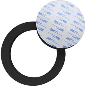 Generic Schiuma per amplificatori per altoparlanti, anelli in schiuma per altoparlanti, anello in schiuma per potenziatore dell'altoparlante, kit universale per altoparlanti in schiuma per auto, ad alto