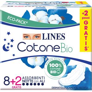 FATER SpA Lines cotone bio ultra ntt 10p - - 982396119