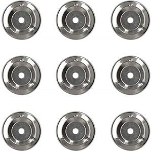 FUNFANG 50 Campanelle per Tamburello, Argento, Acciaio Inossidabile