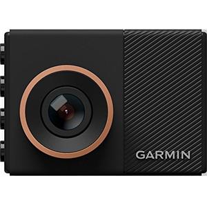 Garmin Dash Cam 55, 1440p, schermo LCD da 2 pollici, fotocamera da cruscotto estremamente piccola con controllo vocale, registrazione in loop, sensore G e avvisi driver, scheda di memoria inclusa
