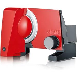 GRAEF. GRAEF S 10003 Affettatrice SKS 100 Rossa, 170 W, Alluminio, 11 Fluid_Ounces, Sintetico