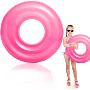 yayafunfun Anello da Nuoto per Bambini 3 ai 12 Anno, 70cm Rosa Anelli Gonfiabili Piscina Galleggiante,Salvagente Bambini Gonfiabile Anello Gonfiabile per Feste in Piscina, Spiaggia, Accessori Feste All'Aperto