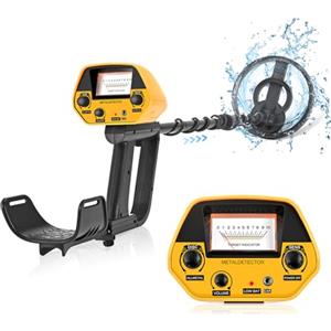 GJCrafts Metal Detector, Metaldetector Professionale con Batteria Ricaricabile, Metal Detector 2lbs per Principiante Adulto Bambini, Altezza Regolabile 78-108 cm, Modalità DISC e All Metal