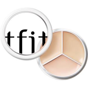 TFIT Cover Up Pro - Palette correttore di colore 3 in 1 con copertura completa, 00 Light, 15 g