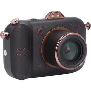 Jectse Fotocamera Digitale da 96 MP 5K, Fotocamera per Vlogging Vintage con Zoom Digitale 50x, Fotocamera da Viaggio Anti-vibrazione con Schermo IPS da 3,5 Pollici, Fotocamera DSLR con