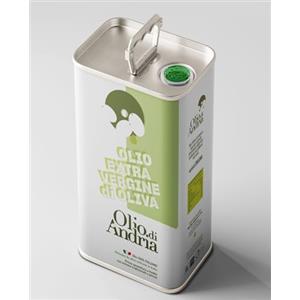 Olio di Andria Olio Extravergine di Oliva 100% Coratina Fruttato Intenso 5 Lt