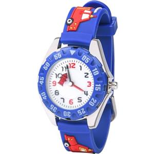 Vicloon Orologio Bambini, Orologio da Polso per Ragazzi e Ragazze 3D, Quarzo Educativo Analogico Impermeabile 30M, Sport Braccialetto Cartoon In Silicone, Movimento al Quarzo,Regalo di Natale