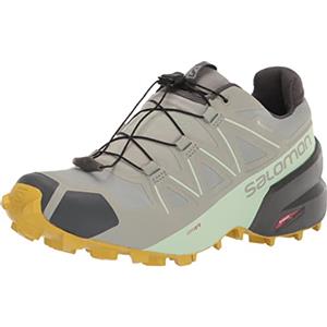 Salomon Speedcross 5 Gore-tex, Scarpe da Trail Running Donna, Multicolore Wrought Iron Spray Antique Moss, 36 2/3 EU