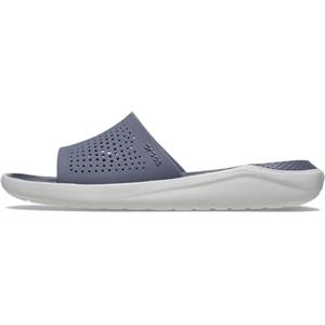 Crocs Unisex Adulto LiteRide Slide Ciabatta, Latte/Stucco, 37/38 EU