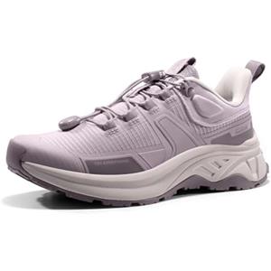 NORTIV 8 Scarpe da Trekking da Donna Stivali da Montagna Trekking Caccia Sneakers Antiscivolo Leggero Esterno Traspirante Leggero,Size 37,Viola Chiaro,SNHS239W