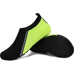 SAGUARO Scarpe da Scoglio Uomo Donna Scarpette Scoglio Leggere Scarpe Mare Asciugatura Rapida Scarpette Mare Scarpe Spiaggia Antiscivolo Scarpe per Acqua Immersione Surf Verde Brillante Gr. 42/43 EU