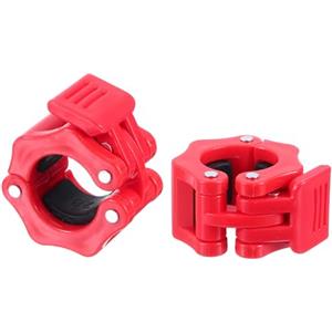 QUARKZMAN Fermagli per Bilanciere, 28mm Fermi Rapidi per Bilanciere Olimpico Fermi Bloccaggio per Sollevamento Pesi Allenamento Fitness, 2 Set